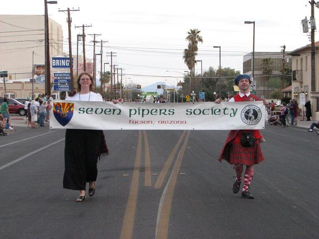 Seven Piper Scottish Society of Tucson