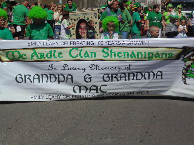 Grand Marshall's Award: McArdle Clan Shenanigans