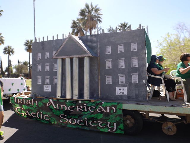 Tucson Irish Community's Best 1916 Parade Theme Entry: Irish American Gaelic Society